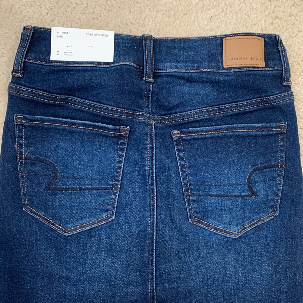American Eagle hi rise mini skirt